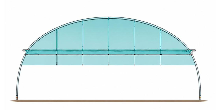 Tunnel cintré
