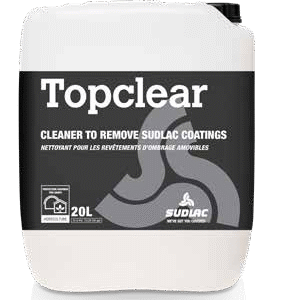 TOPCLEAR - Nettoyant pour peintures d'ombrage - Bidon 20L