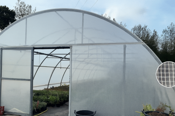 Bâche armée transparente pour serre de jardin - 220gr/m²