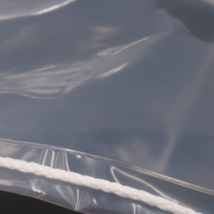 Bache de serre de jardin transparente avec ourlet