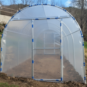 Bâche pour pignon de serre sur-mesure