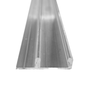 Profilé aluminium simple pour clips PVC serres Filclair (4 mètres)