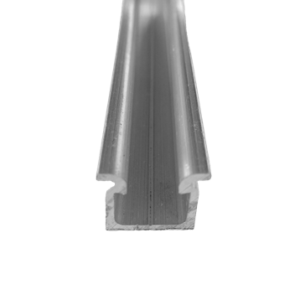 Profilé aluminium simple pour clips PVC serres BN (5 mètres)