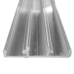 Profilé aluminium triple pour clips PVC serres Filclair (4 mètres)